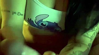 I gave a massage to the latina wife with tattoos