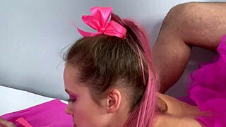 Receiving a Present of Sexy Flexible Doll Nicole