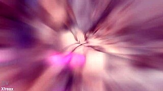 brittany bardot takes triple anal balls deep, gaping asshole swallows creampie