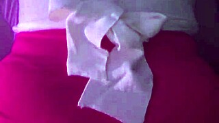 i love how he fucks me with panties aside and cums on my ass