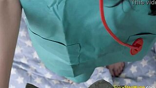 Sexy Milf Nurse Giving Head to Handle Low Pressure