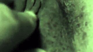 horny stepmom rubs her wet pussy all by herself