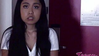 the older seth brogan fucks brunette coed luna mills babysitter tits