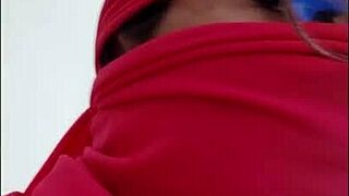 Submissive Woman Hides Face Due to Patriarchy