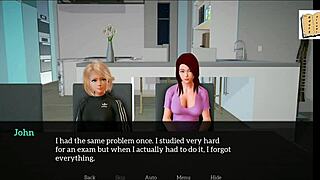 My New Family! Big Tits And Ass In Exciting Game!