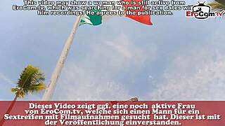 German Agent Meets Latina Milf for Intense Public Masturbation