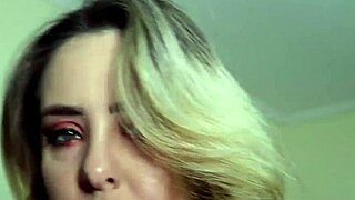 the pronebone anal position is hard to do, but this latina pornstar masters it with sensual masturbation and short hair