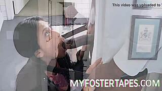 ember snow meets foster summer hart nervously