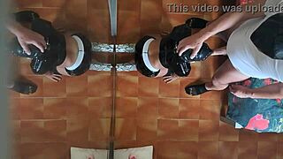 MILF Fucked in Mouth and Doggy