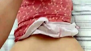 Big tits Latina fucks follower in clip.