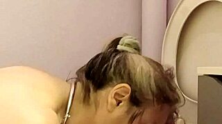 Toilet slave orgasm?