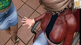 वाइफ और स्टीपमदर बिग टिट्स गेम में।