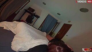 Colombian mother in law sucks stepson's dick then begs for pussy fuck