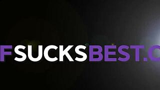 Sassy Milf With Curly Hair Pleases Giant Cock Orally