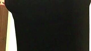 Angel Lima in Public Bathroom Masturbation