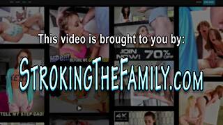 goth stepmother gets a rough encounter