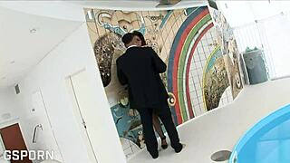 सेक्सी ब्रूनेट गर्ल्स परफेक्ट ऐस एनल थ्रीडोम डीपी में कम इन माउथ के साथ