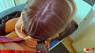 Hijastro Fucks Madrastra Secretly While Padre Is Away