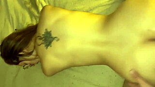 Blonde Teen 18+ With Natural Tits Gets Doggy Style Fuck Big Cock Creampie In Ass Pov