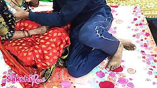 Sakshi moans, 'Fuck my tight pussy harder in this desi chudai?'