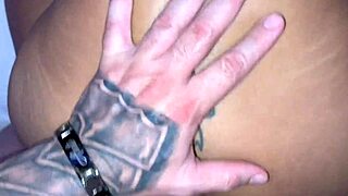 husband opens way for friend's giant cock in my ass