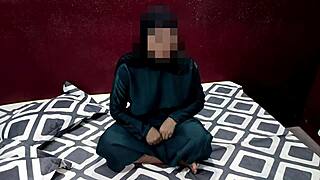 Muslim hijab mother-in-law seduced by son-in-law