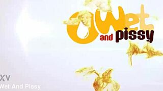 Hot Milf Splashes About In Her Own Piss Puddles