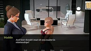 my new family episode 50 with redhead milf and teen in erotic game