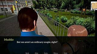 my new family episode 50 with redhead milf and teen in erotic game