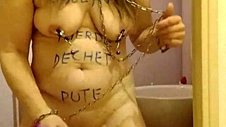 Slave girl flashes tits in public pov toy session with dirty talk