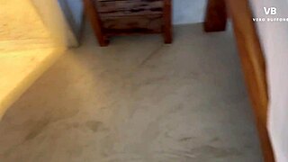 Quickly Standing with Favorite Cousin!