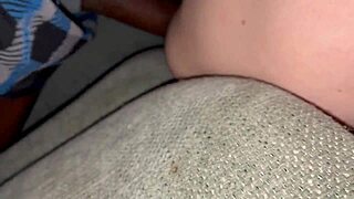 18 year old blonde, you get double creampie from big black cocks in one night