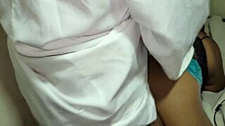 i play gynecologist, insert camera in patient's pussy, fuck and cum inside her big pussy with blowjob