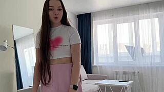 Found Stepsister Webcam, Took Chance And Fucked Her Rough