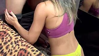 Aventuras da belinha com dois comedores pela manhã - prévia