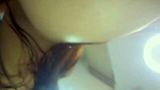 Semen on Face of University Companion in Rough Sex Scene.