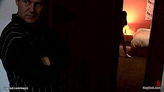 I watch the wrestler anal fuck the bound milf with deepthroat.