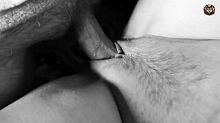 I fuked her shaved pusy closeup