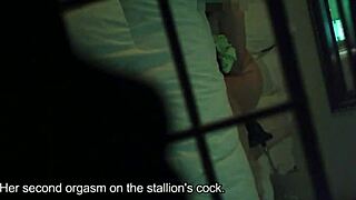 step mom enjoys private time alone