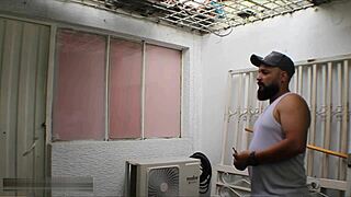 Fucked electrician for repair payment