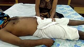 omg, that bestever massage parlor session turned into wild fucking with a hot milf during quarantine, big tits and ass everywhere