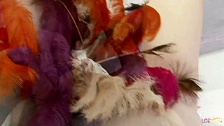 Blonde MILF in charge getting pussy eaten? Her brunette lover obeys!