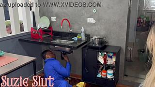 I called a brazilian plumber for assistance and received delicious intense anal sex complete video on red