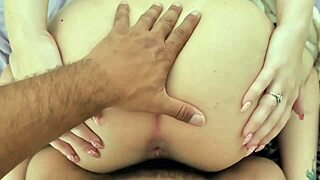 he loves helping stepmom with her horny pussy and tits