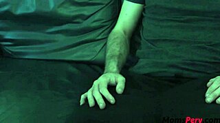 Stuffing Huge Cock Inside Sleeping Stepmom Nina Sky For Taboo Handjob And Cum