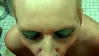 German Prostitute Milf Sandra Performs Rimming Blowjob