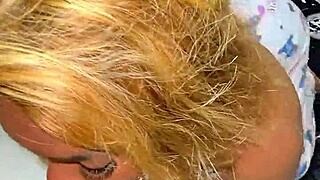 my stepsister invites me to record homemade video