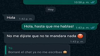 My friend in mini shorts gets hot during WhatsApp chat 😏