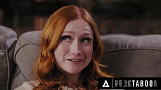 Furious milf catches stepson with stepsister