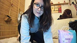 I fill diaper with pee for fetish masturbation